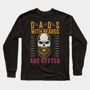 Dads With Beards Are Better T-shirt classique Long Sleeve T-Shirt